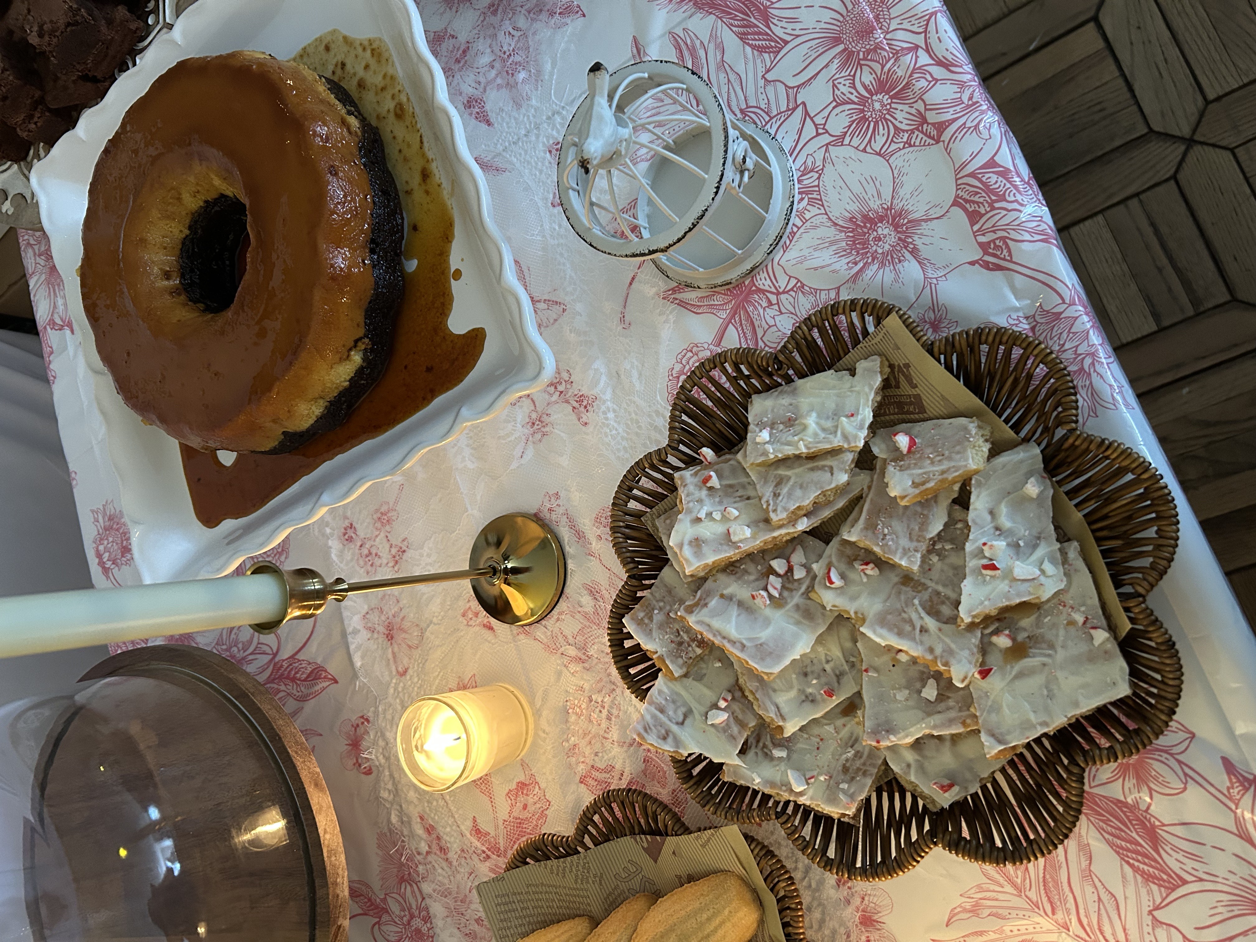 Homemade dessert table with treats by Paz